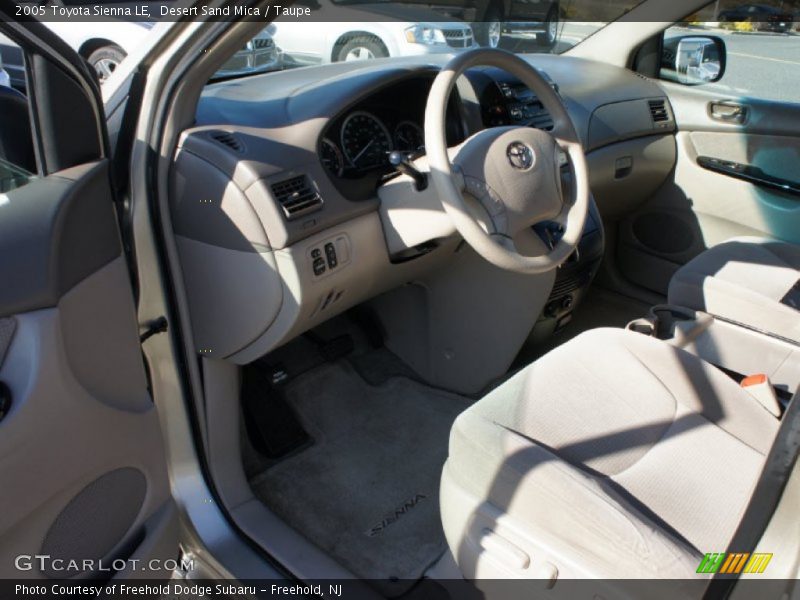 Desert Sand Mica / Taupe 2005 Toyota Sienna LE