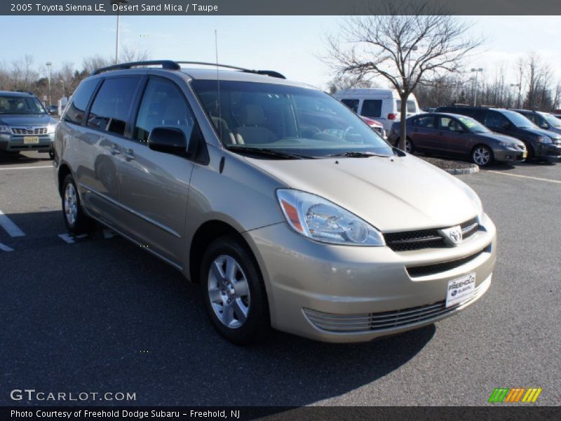 Desert Sand Mica / Taupe 2005 Toyota Sienna LE