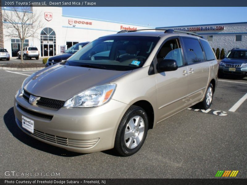 Desert Sand Mica / Taupe 2005 Toyota Sienna LE