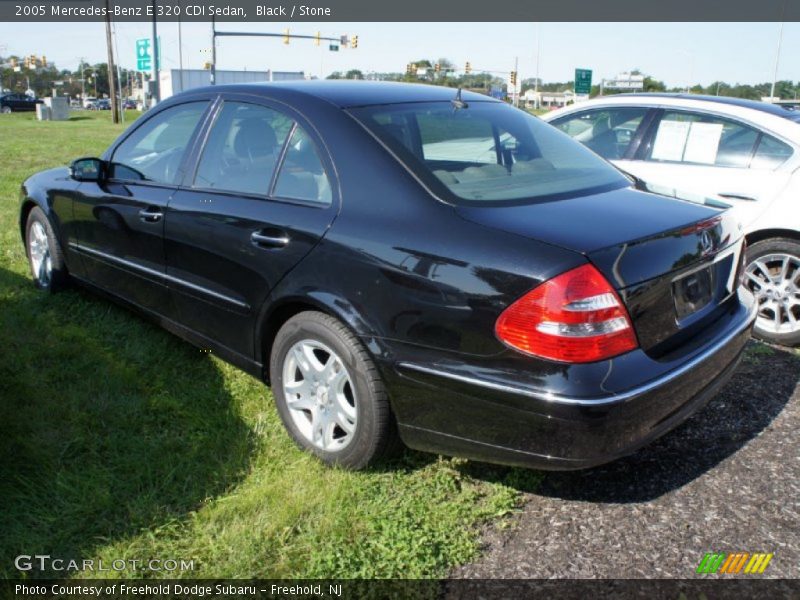 Black / Stone 2005 Mercedes-Benz E 320 CDI Sedan