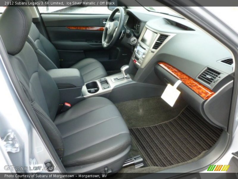  2012 Legacy 3.6R Limited Off Black Interior