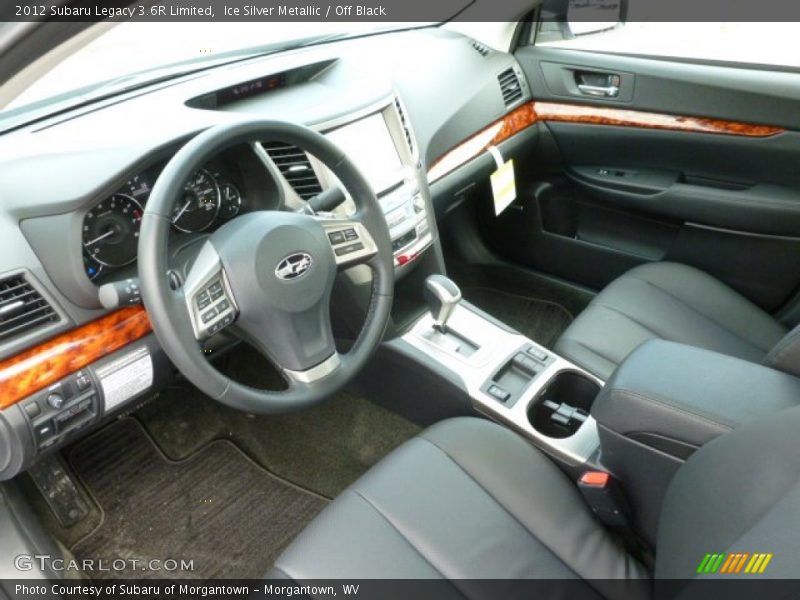  2012 Legacy 3.6R Limited Off Black Interior