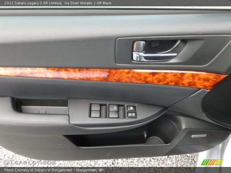 Ice Silver Metallic / Off Black 2012 Subaru Legacy 3.6R Limited
