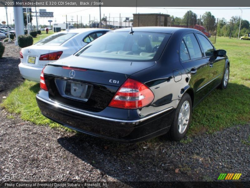 Black / Stone 2005 Mercedes-Benz E 320 CDI Sedan