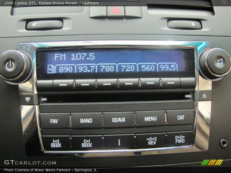 Audio System of 2006 DTS 