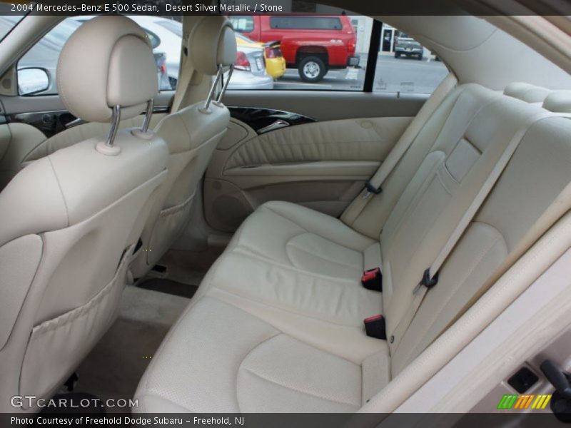 Desert Silver Metallic / Stone 2004 Mercedes-Benz E 500 Sedan