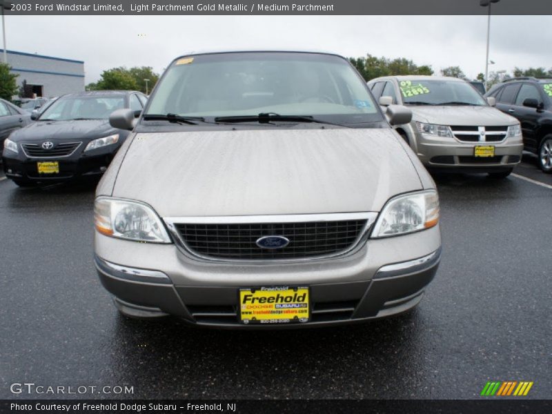 Light Parchment Gold Metallic / Medium Parchment 2003 Ford Windstar Limited