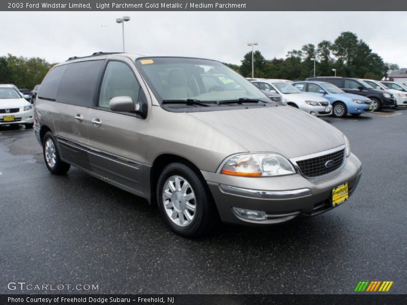 Light Parchment Gold Metallic / Medium Parchment 2003 Ford Windstar Limited