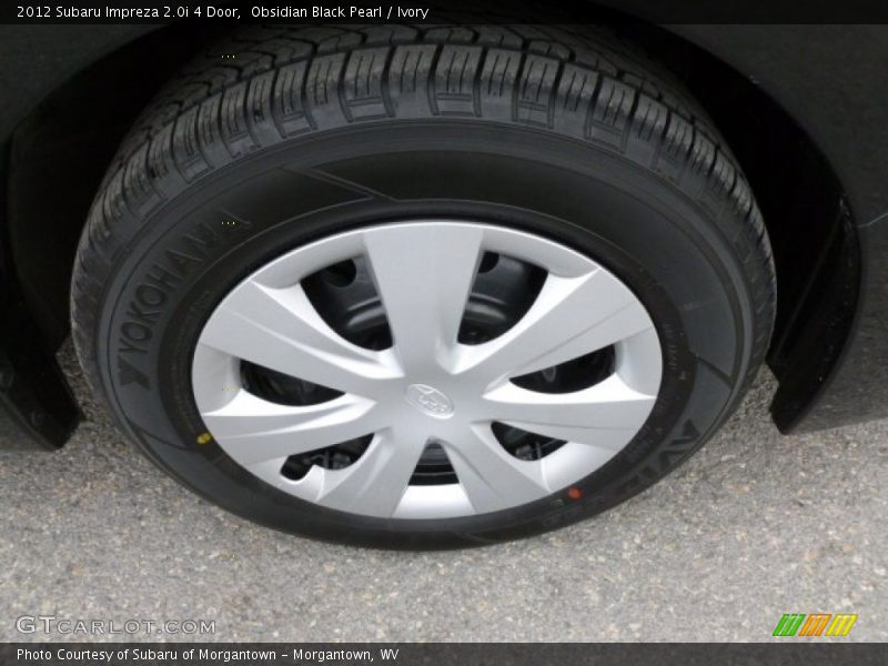 Obsidian Black Pearl / Ivory 2012 Subaru Impreza 2.0i 4 Door