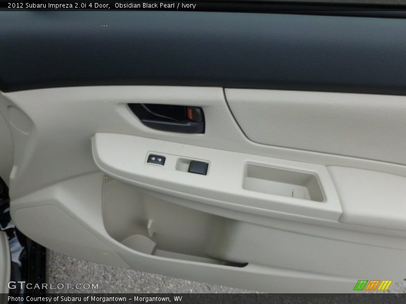 Obsidian Black Pearl / Ivory 2012 Subaru Impreza 2.0i 4 Door