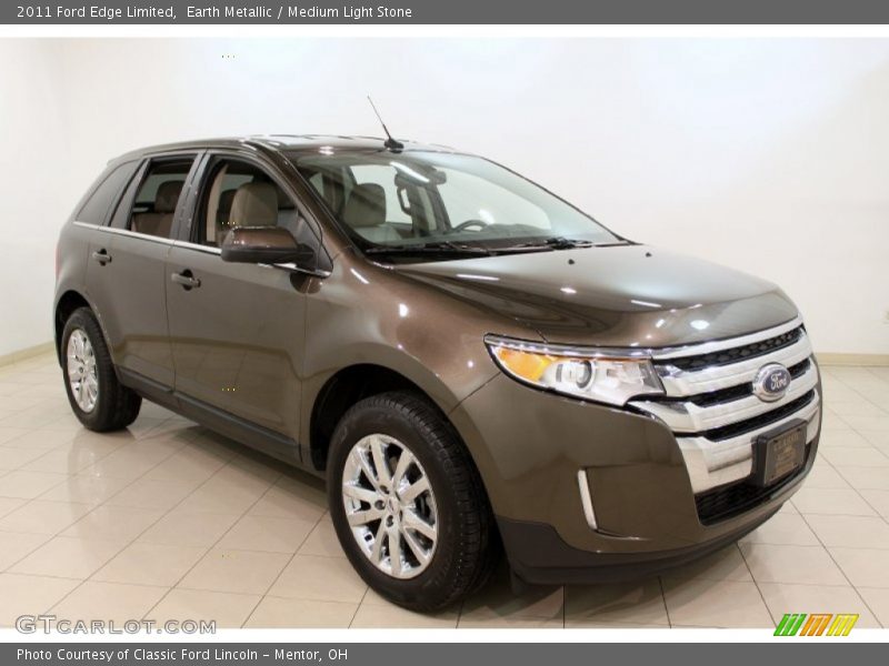 Earth Metallic / Medium Light Stone 2011 Ford Edge Limited