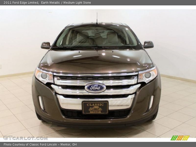 Earth Metallic / Medium Light Stone 2011 Ford Edge Limited