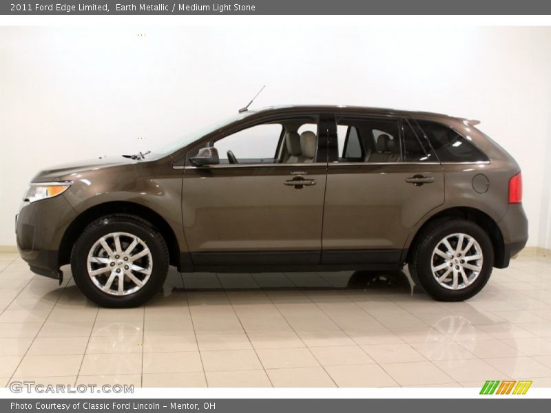 Earth Metallic / Medium Light Stone 2011 Ford Edge Limited
