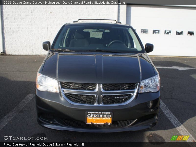 Dark Charcoal Pearl / Black/Light Graystone 2011 Dodge Grand Caravan Mainstreet