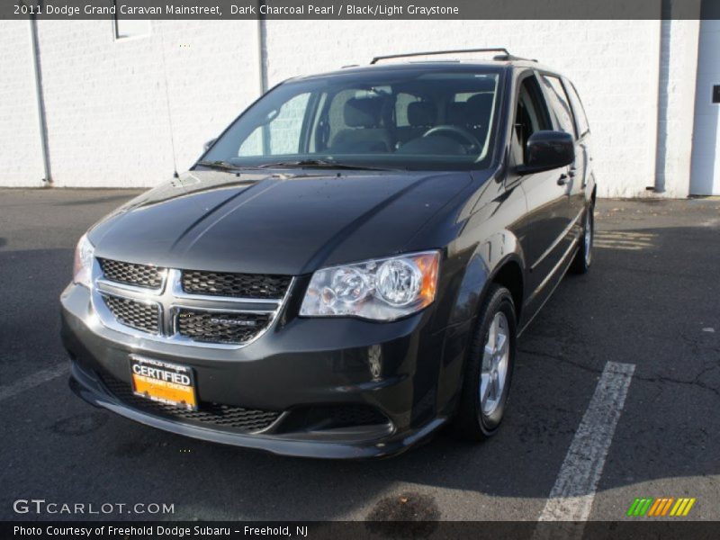 Dark Charcoal Pearl / Black/Light Graystone 2011 Dodge Grand Caravan Mainstreet