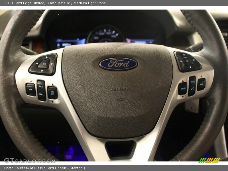 Earth Metallic / Medium Light Stone 2011 Ford Edge Limited