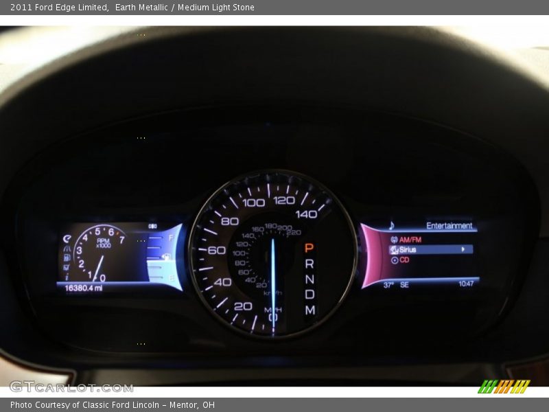 Earth Metallic / Medium Light Stone 2011 Ford Edge Limited
