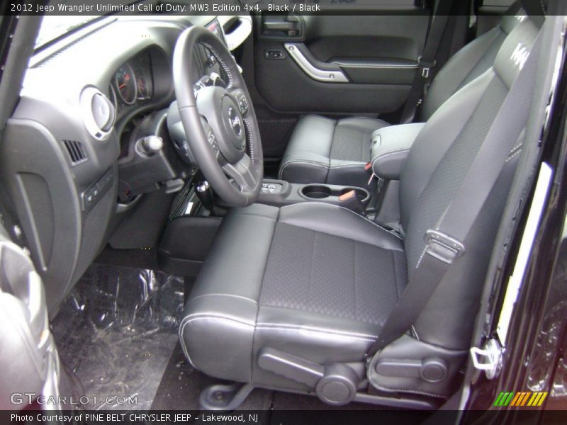  2012 Wrangler Unlimited Call of Duty: MW3 Edition 4x4 Black Interior
