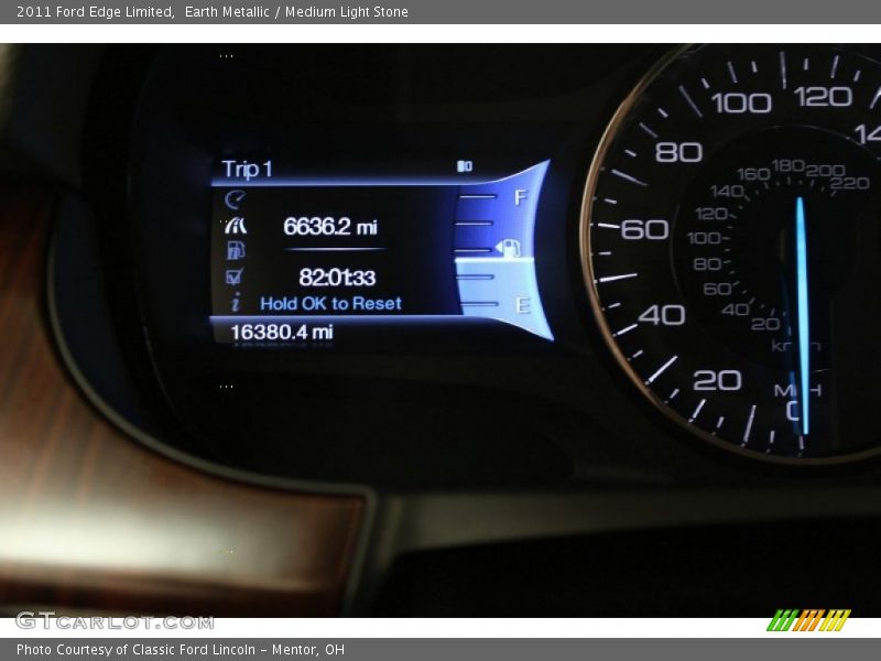 Earth Metallic / Medium Light Stone 2011 Ford Edge Limited