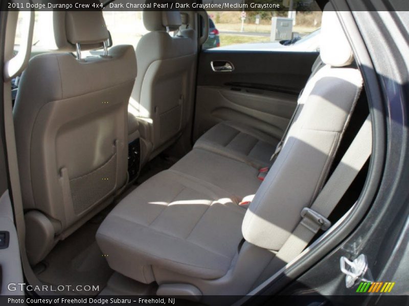Dark Charcoal Pearl / Dark Graystone/Medium Graystone 2011 Dodge Durango Crew 4x4