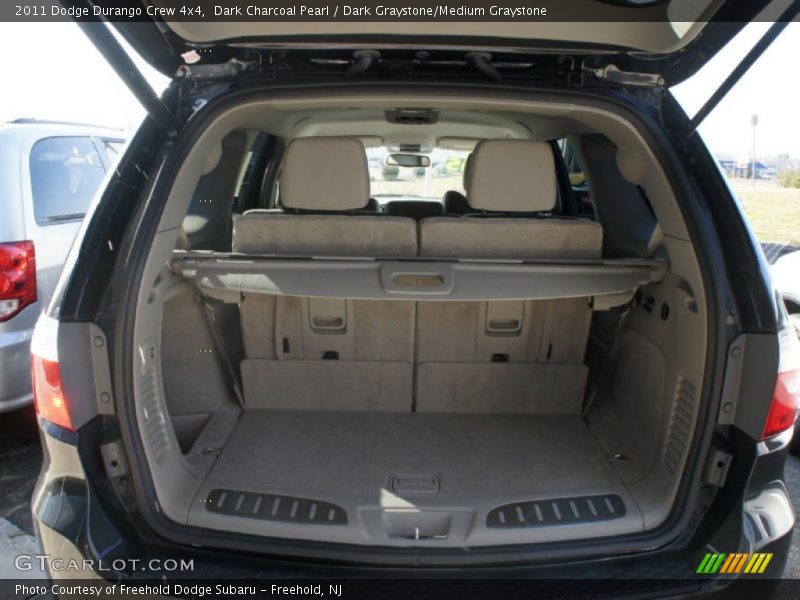 Dark Charcoal Pearl / Dark Graystone/Medium Graystone 2011 Dodge Durango Crew 4x4
