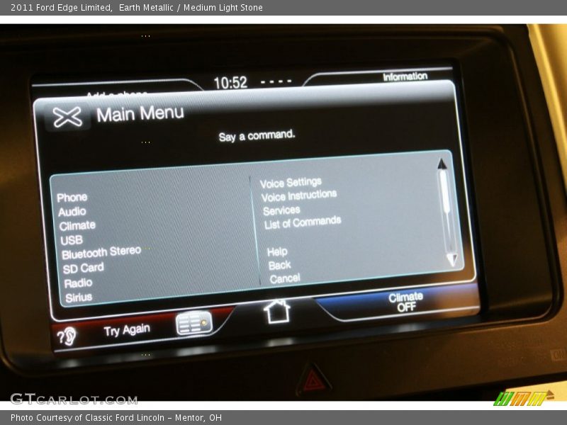 Earth Metallic / Medium Light Stone 2011 Ford Edge Limited