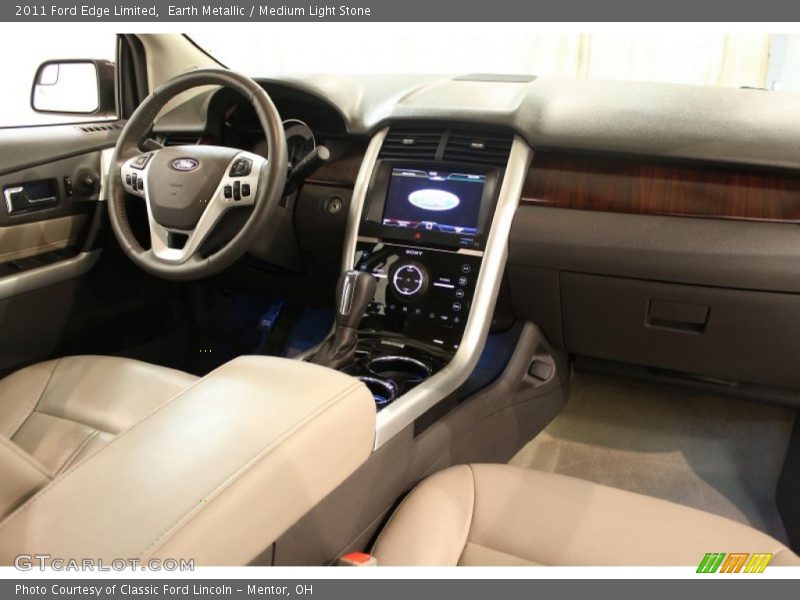 Earth Metallic / Medium Light Stone 2011 Ford Edge Limited
