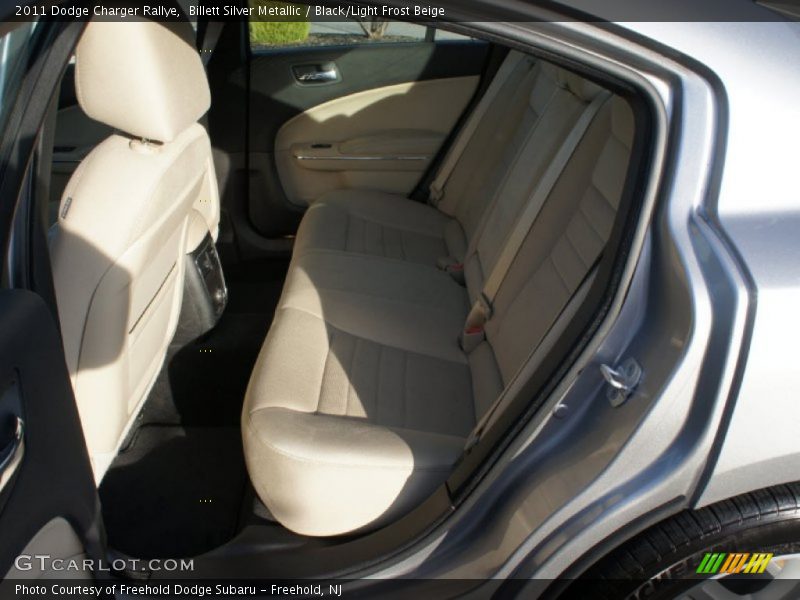 Billett Silver Metallic / Black/Light Frost Beige 2011 Dodge Charger Rallye