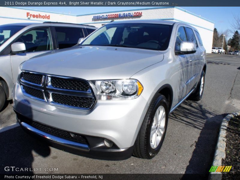 Bright Silver Metallic / Dark Graystone/Medium Graystone 2011 Dodge Durango Express 4x4