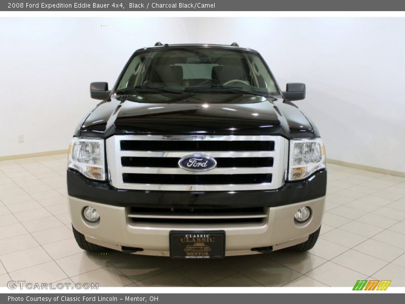 Black / Charcoal Black/Camel 2008 Ford Expedition Eddie Bauer 4x4