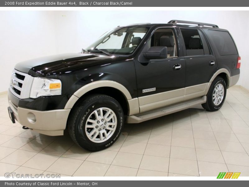 Black / Charcoal Black/Camel 2008 Ford Expedition Eddie Bauer 4x4