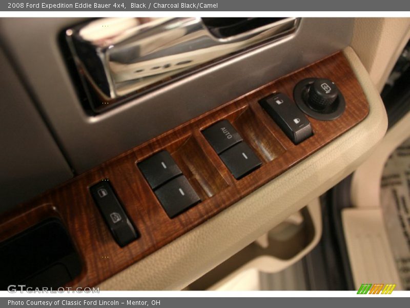 Black / Charcoal Black/Camel 2008 Ford Expedition Eddie Bauer 4x4