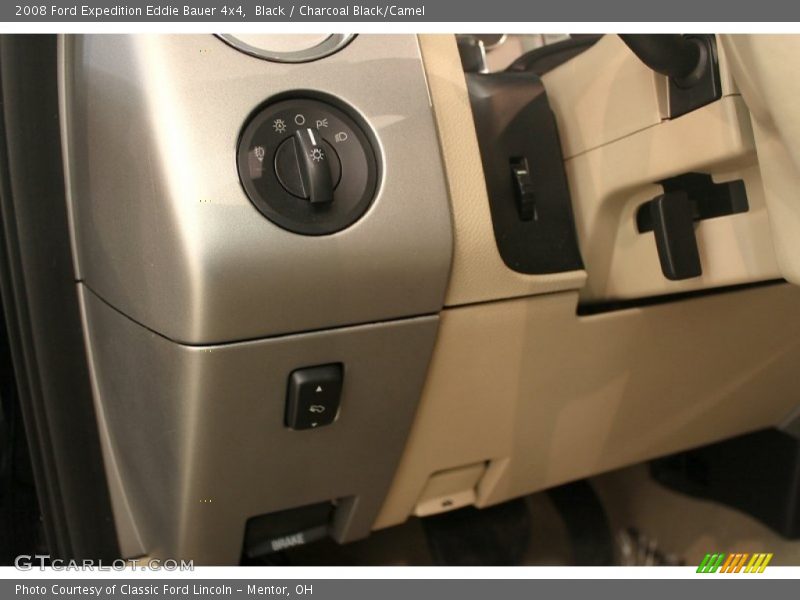 Black / Charcoal Black/Camel 2008 Ford Expedition Eddie Bauer 4x4