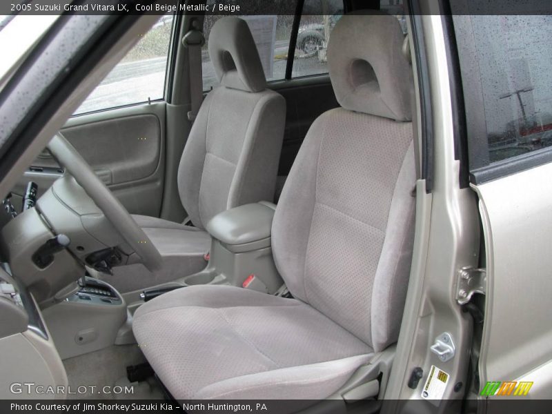 Cool Beige Metallic / Beige 2005 Suzuki Grand Vitara LX