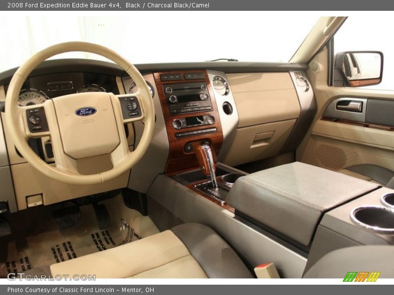 Black / Charcoal Black/Camel 2008 Ford Expedition Eddie Bauer 4x4