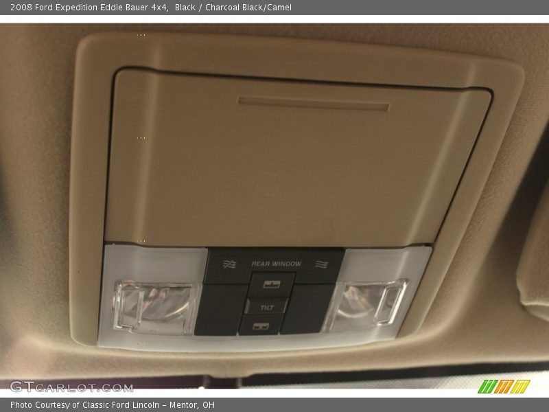 Black / Charcoal Black/Camel 2008 Ford Expedition Eddie Bauer 4x4