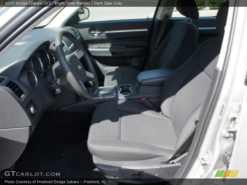 Bright Silver Metallic / Dark Slate Gray 2010 Dodge Charger SXT