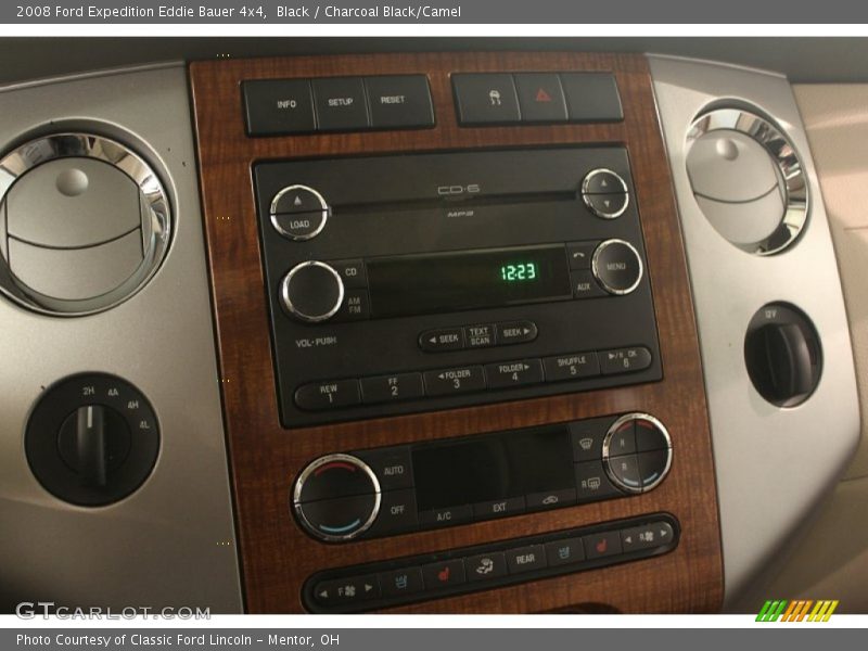 Black / Charcoal Black/Camel 2008 Ford Expedition Eddie Bauer 4x4