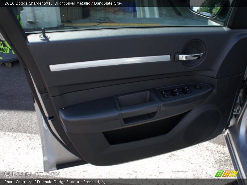 Bright Silver Metallic / Dark Slate Gray 2010 Dodge Charger SXT