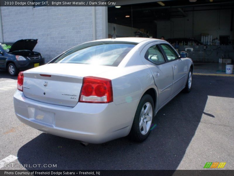 Bright Silver Metallic / Dark Slate Gray 2010 Dodge Charger SXT