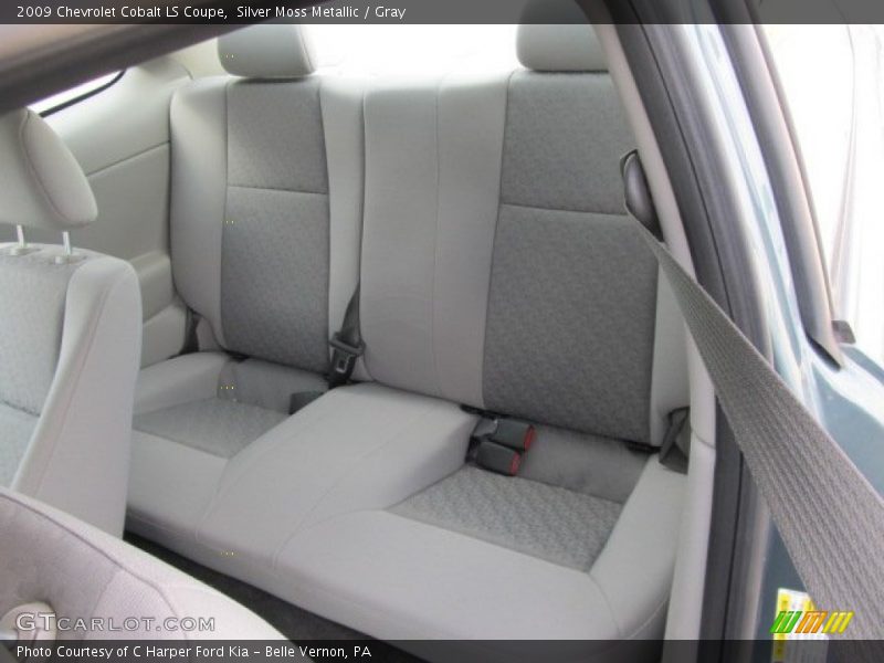 Rear Seat of 2009 Cobalt LS Coupe