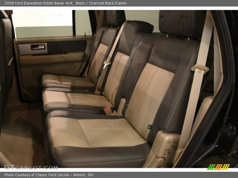 Black / Charcoal Black/Camel 2008 Ford Expedition Eddie Bauer 4x4