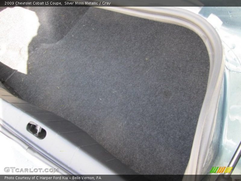 Silver Moss Metallic / Gray 2009 Chevrolet Cobalt LS Coupe