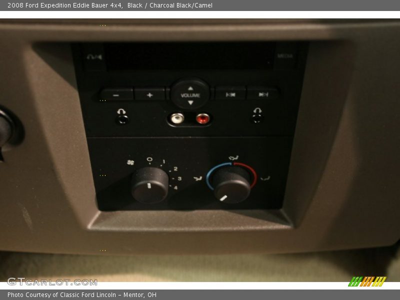 Black / Charcoal Black/Camel 2008 Ford Expedition Eddie Bauer 4x4