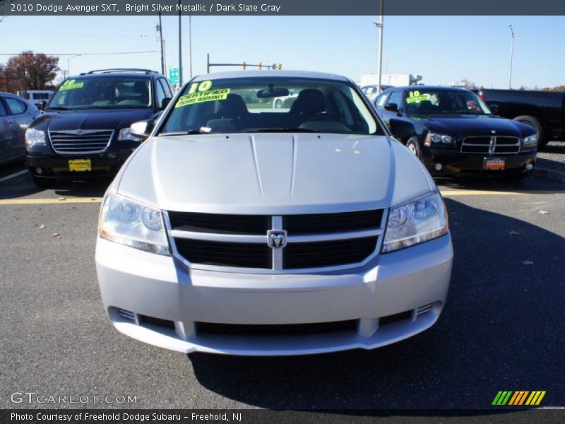 Bright Silver Metallic / Dark Slate Gray 2010 Dodge Avenger SXT