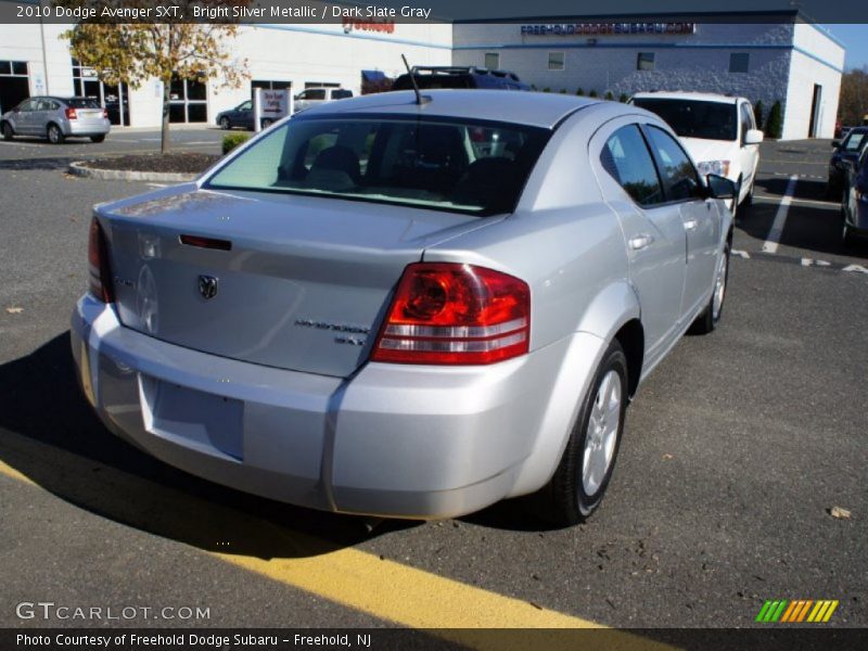 Bright Silver Metallic / Dark Slate Gray 2010 Dodge Avenger SXT