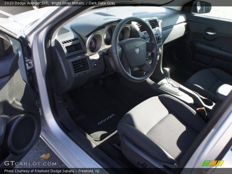 Bright Silver Metallic / Dark Slate Gray 2010 Dodge Avenger SXT