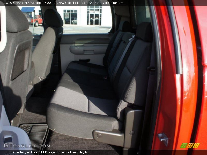 Victory Red / Dark Titanium 2010 Chevrolet Silverado 2500HD Crew Cab 4x4