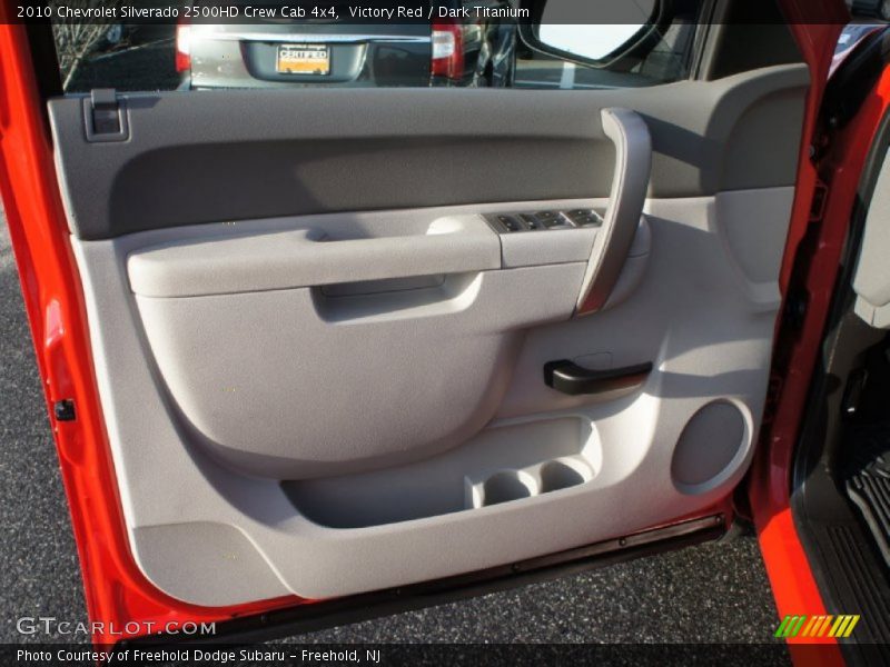 Victory Red / Dark Titanium 2010 Chevrolet Silverado 2500HD Crew Cab 4x4