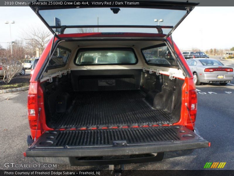 Victory Red / Dark Titanium 2010 Chevrolet Silverado 2500HD Crew Cab 4x4